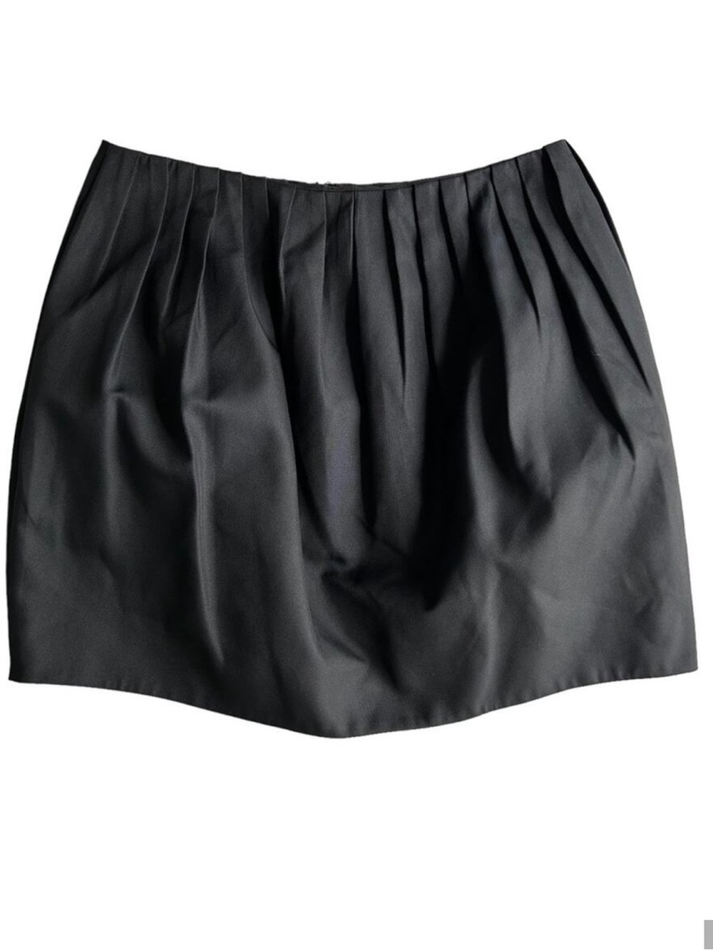 Kate Spade Womens Black Saturday Pleated Tulip Mini Skirt SZ6